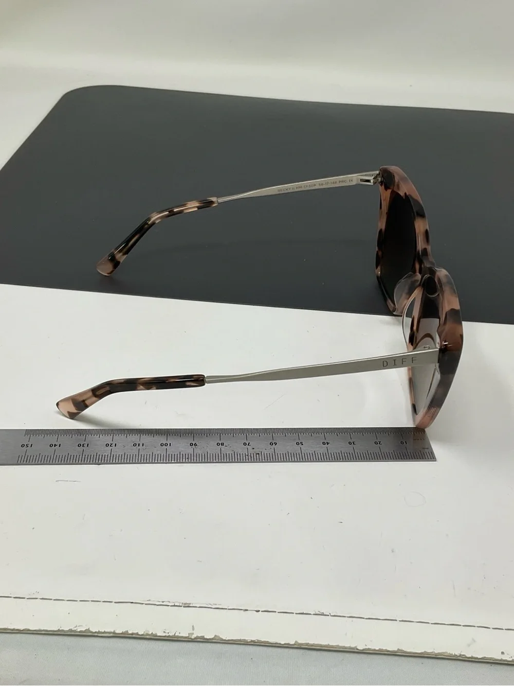 DIFF Becky II Tortoise mirror Sunglasses